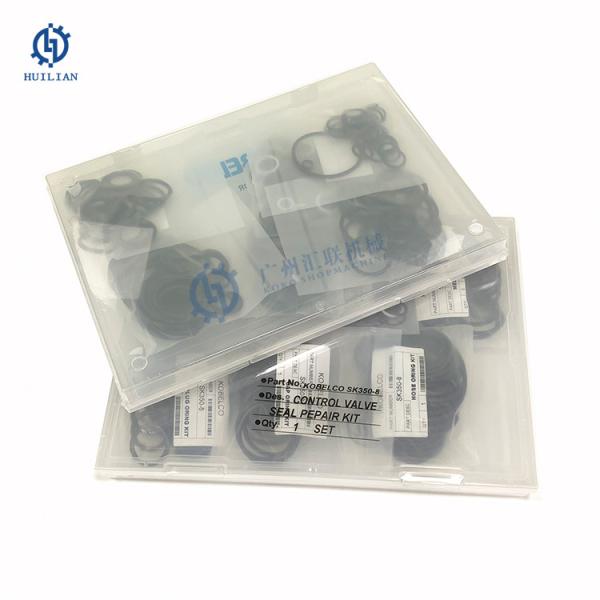 SK350-8 Hydraulic Boom Arm Bucket Cylinder Control Valve Seal Kits For Kobelco