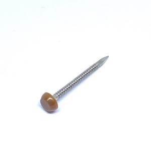 Buy cheap Annular Ring Shank Polytop Nails / Pins Stainless Steel Cladding 40mm from wholesalers