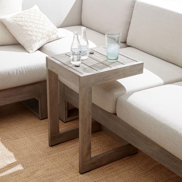 Customized color Contemporary Outdoor Patio Furniture Modern Outdoor Side Table