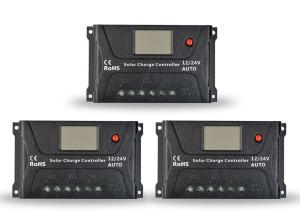 Wholesale 50A 12V 24V Auto LCD Screen Digital Solar Charge Controller from china suppliers