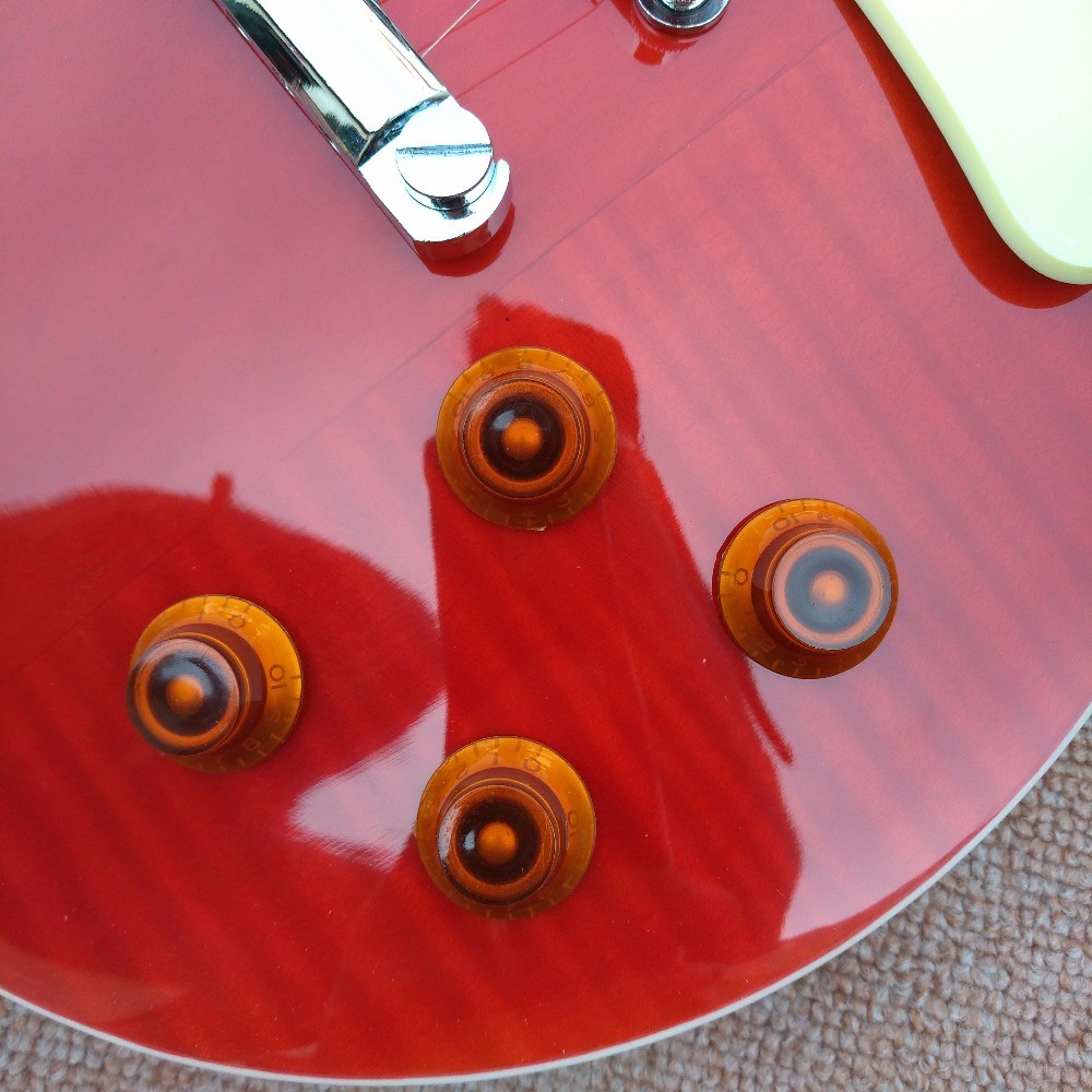New style high quality Standard LP 1959 R9 electric guitar, Quilte Maple top rosewood fingerboard Electric guitar, free