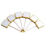 50 Ohm Impedance 25x25x4mm Internal GPS Antenna for 1575.42MHz GPS Positioning