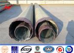 BV Electrical Power Pole / 10m Galvanized Steel Street Light Poles