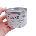 Rainproof Round Printed Tin Boxes Can Cake Packaging Anticorrosive