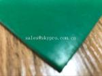 Green 3mm Thick Durable Corrugated Rubber Sheet Anti in Roll Colorful Rubber