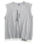 Oem Apparel Manufacturers Men'S Round Neck Loose Sleeveless Vest Print Vest T -