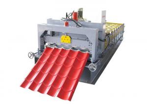 28-220-1100 Aluminum Roof Panel Roll Forming Machine , Tile Forming Machine