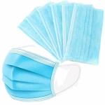 Adult Disposable Face Mask 3 Ply Non Woven Personal Care For Food Industry
