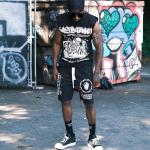 2024 Summer Jogging Acid Wash Distressed Sleeveless Raw Hem 2 Piece Tshirt