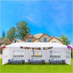 Outdoor Wedding Party Tent Camping Shelter Gazebo Canopy Removable Sidewalls