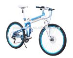 21 Speed Disc Brake Aluminum Folding Mountain Bike