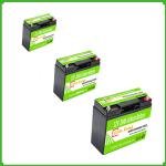 Rechargeable 12V 20Ah lithium li-ion battery pack for solar lights