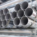 Round Hollow Section Metal Tube Gi Iron Pre Galvanized Steel Pipe with /-1%