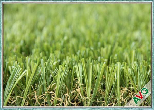 Residential Commercial Outdoor Artificial Grass With Strong Wear Resisting