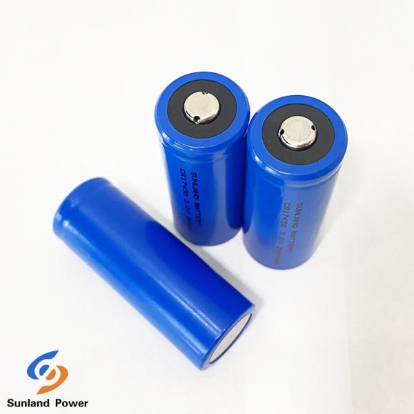 Primary Battery 3.0V CR17450 Smart Home 2400mAh Li-MnO2 Battery