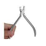 Vertical Groove Thermoforming Pliers - Stainless Steel Orthodontic Tool for