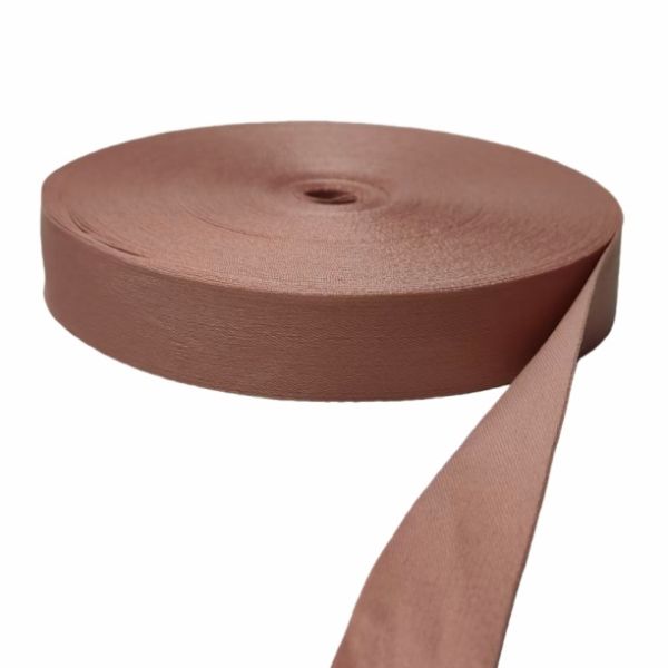 Polyester Woven Webbing 2cm Width Custom Colored High Strength Tape For Garment Accessories