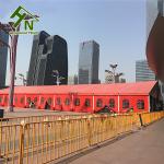 200 People Aluminium Frame Tent Red Colorful Large Wedding Marquee
