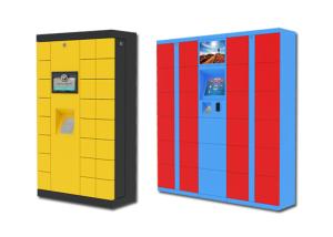 Wholesale Airport Bus Station Smart Luggage Lockers , Modern Design Multi Box Lockers from china suppliers