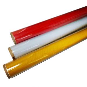 Wholesale Honeycombe Reflective Tape Sheets , Red White Yellow Reflective Stickers For Highway Road Signs from china suppliers