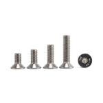 Customizable DIN ANSI Stainless Steel A2 70 A4 80 CSK Flat Head Hex Socket Bolt