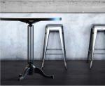 ISO Standard Dining Room Table Base Cast Iron Pedestal Table Base Eco Friendly