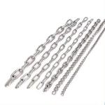 Long Service Life Customized DIN763 766 304 316 Stainless Steel Link Chain for
