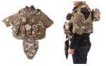 UHMWPE Material Full Bullet Proof Vest With 0.62 ㎡ Protection Area