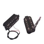 Alnico V 7 Strings Humbucker pickups Double Coil Pickup set carbon steel Black