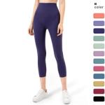 Anti Cellulite Womens Seamless Gym Leggings With Customized Design