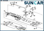 Excavator Oil Seals 9257531 Boom Cylinder Seal Repair Kit Fits 230CLC John Deere