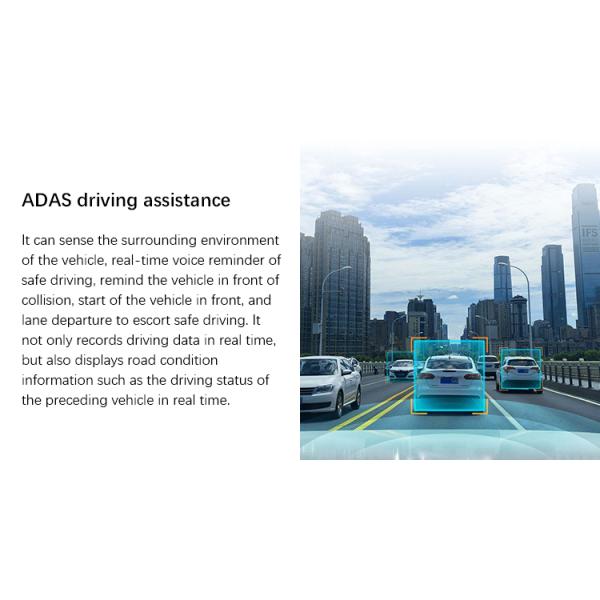 70Mai A800 4K Dash Cam DVR Built-in GPS with ADAS UHD Image IMX415 140 FOV 24H Parking Monitor 70Mai Dash Cam