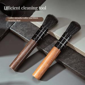 Wholesale Ebony Nylon Cleaning Brush for Coffee Grinder Powder Blower Plastic Coffee Accessories from china suppliers