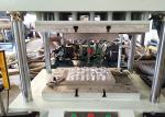 Hot - Pressing Shaping Paper Pulp Molding Machine For Industrial Packing Trays