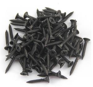 Wholesale 100% Inspection Black Wood Screw Tornillos Para Madera DIN 7982 with Metric Measurement from china suppliers