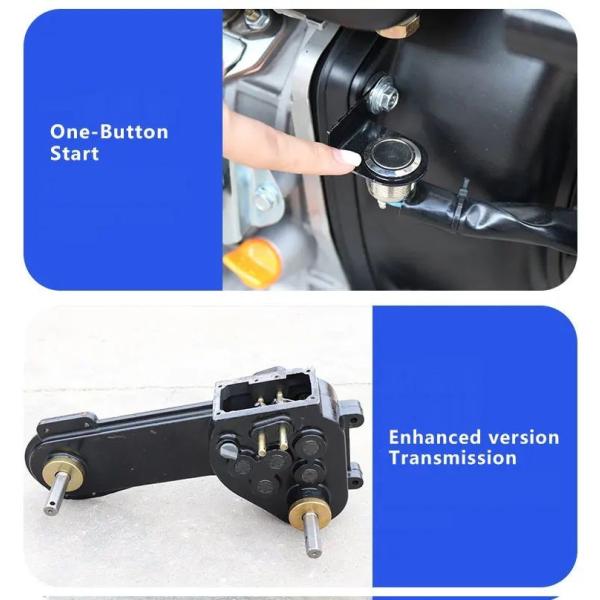 Gasoline Agricultural Farm Machinery 4.0 Kw Farm Tractor Tiller