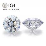 1 Carat HPHT CVD Diamond DEF Color VS VVS Round Brilliant Cut Lab Grown Loose