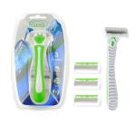 Manufacture Cheap Wholesale Oem Shaving Razor Men Triple Blade Razor Set with