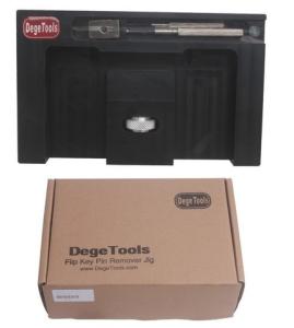 China DegeTools Flip Key Pin Remover Jig Car Locksmith Tools With Vehicle Keys on sale