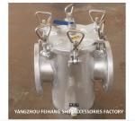 FH-A125 CBM1061 Marine Sea Water Strainer OT-DIP Galvanized Surface Treatment
