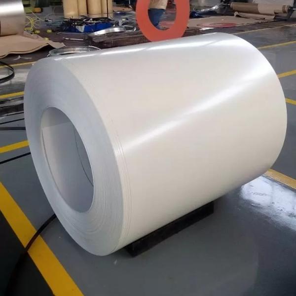 White Galvanized Ppgi Steel Coil 9016 Prepainted 0.4mm Color Coated PPGI 0.1mm -