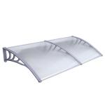 Waterproof Polycarbonate Garden Canopy PC Coated Sail Finishing House Decoration