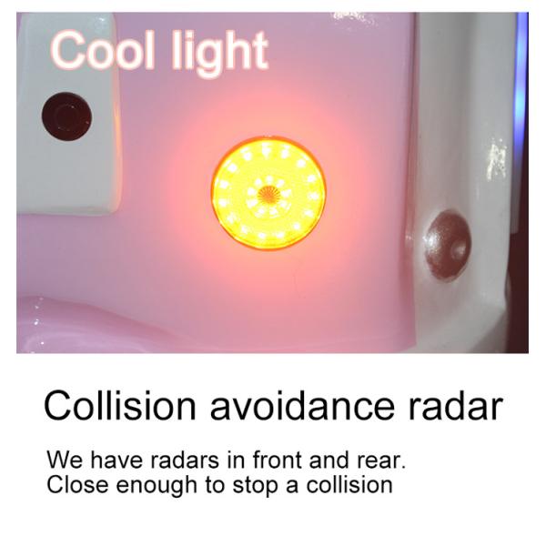 Coin Op Kiddie Electric Car Amusement Game Machines 500W For Park