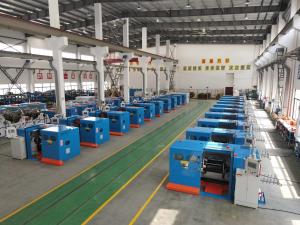Wholesale Electric Copper Wire Stranding Machine Stranding Bare Copper Or Alloy Wire At 100m/min Speed from china suppliers