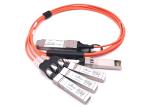 25.78 Gbps/CH 100G QSFP28 DAC To 4x 25g Sfp28 Qsfp28 Breakout Cable FCC