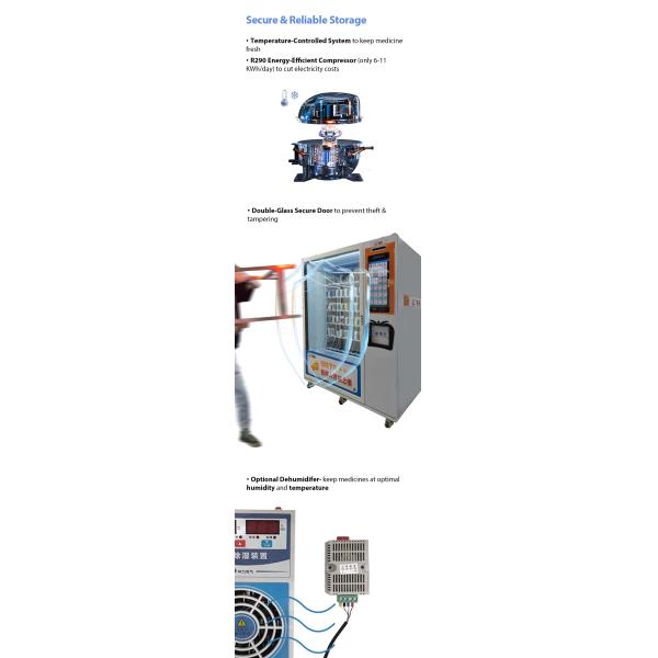 OTC Medicine Vending Made Easy Smart Pharmacy Vending Machine For Anytime Anywhere Access