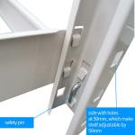 Heavy Duty and Sturdy 2 Bay 5 Tier Storage Boltless Shelving Rack for Industrial