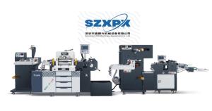 Wholesale PLC Controlled Barcode Label Die Cutting Machine High Accuracy For Adhesive Sticker Label from china suppliers