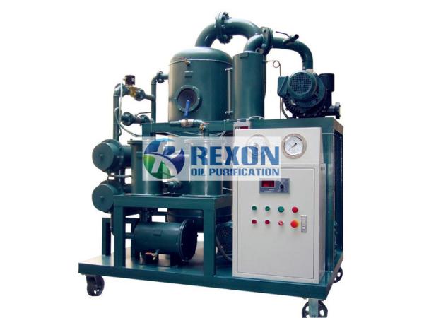 Safe Transformer Oil Purifier Machine , 50LPM Vacuum Dehydrator Oil Purification