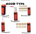DC24V Road Barrier Gate Automatic Parking Boom Barrier Gate With RFID
